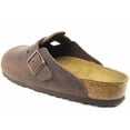 thumbnail image 2 of Zueco Birkenstock Boston Unisex de piel engrasada Habana 43EU, 2 of 5