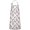 White Cow Heart-1, variant on White Cow Heart Pattern Apron-Garden Aprons for Women with Pockets-Cotton Linen Waterproof Kitchen Cooking Gardening Aprons Adjustable for Kitchen,Cooking,BBQ and Salon 33x27 Inch