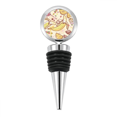 thumbnail image 1 of Banana Fruit Illustration Colorful Pattern Bottle Stopper Stainless Steel Rubber Reusable, 1 of 4