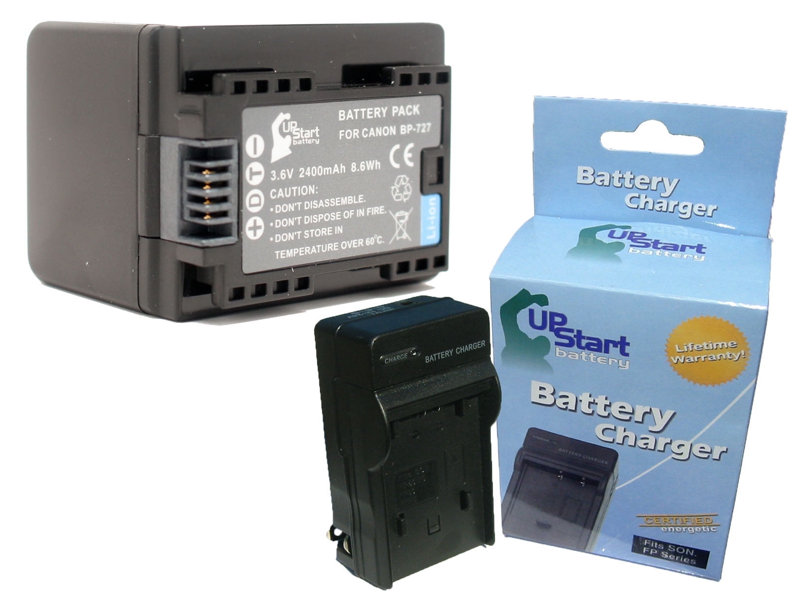 2x Pack - Canon PowerShot G9 Battery + Charger - Replacement for 