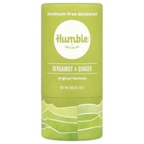 Humble Brands Aluminum-Free Deodorant, Bergamot & Ginger, 2.65 oz (75 g)