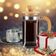 thumbnail image 2 of Cafetera de prensa francesa Sivaphe, 350 ml, acero inoxidable, 2 of 8