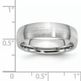 thumbnail image 5 of Cobalt Sterling Silver Inlay Satin 6mm Band, 5 of 9