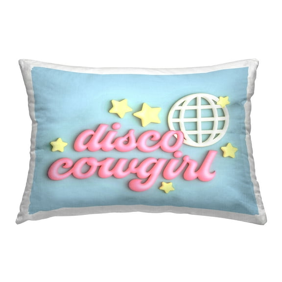 Stupell Industries Glam Disco Cowgirl Decorative Printed Throw Pillow Design by Ziwei Li.