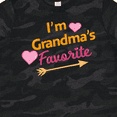 thumbnail image 4 of Inktastic I'm Grandma's Favorite with Arrow and Hearts in Pink Boys or Girls Toddler T-Shirt, 4 of 5