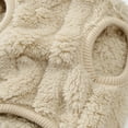 thumbnail image 5 of Soft Fleece Dog Sweater, Winter Warm Pet Vest For Small Dogs & Cats, Cozy Knit Pullover Apparel For French Bulldog, Yorkshire, Chihuahua - Multiple Sizes & Colors, 5 of 7