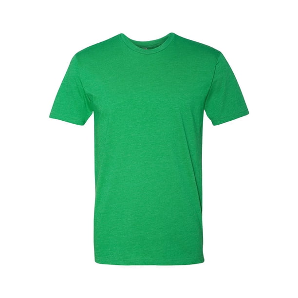 Next Level - Camiseta CVC de cuello redondo para adultos unisex (Verde Kelly)