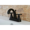 thumbnail image 2 of Kingston Brass KS7615BX 4 in. Centerset Bathroom Faucet, Oil Rubbed Bronze, 2 of 4