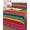 Green, variant on Twin XL Quilt Bedding Set, Mexican Style Reversible Summer Quilt 3 Pieces, Colorful Mexico Stripes Orange Red Lightweight Bedspreads Coverlets with 2 Pillow Shams for All Seasons
