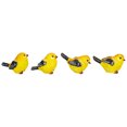 thumbnail image 3 of Set of 4 Mini Goldfinch Bird Figurines 2.75", 3 of 5