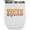 White, variant on Christmas Squad, Groovy Retro Wavy Text Merch Gift, Stainless Steel 12oz Wine Tumbler
