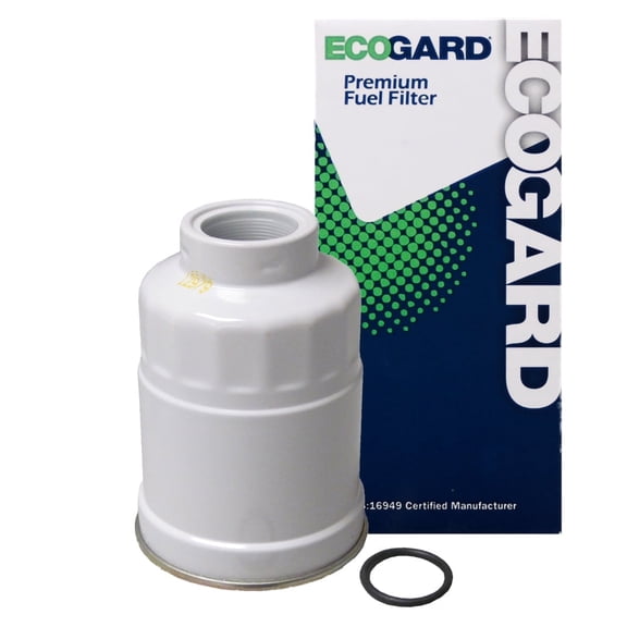 ECOGARD XF60222 Premium Diesel Fuel Filter Fits Isuzu Pickup 2.2L DIESEL 1981-1987, Trooper 2.2L DIESEL 1984-1987, I-Mark 1.8L DIESEL 1981-1984
