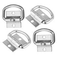 thumbnail image 3 of Shisuyan D Rings Heavy Duty Galvanized Iron Industry Workers 4Pcs 2.2X1.6X0.3In, 3 of 9
