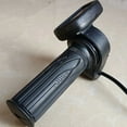 thumbnail image 4 of 36V Electric Bike Throttle Handlebar With Display 5pin Hall Throttle For E-bike Speed Control Thumb Accelerator Key/bottom Start, 4 of 8