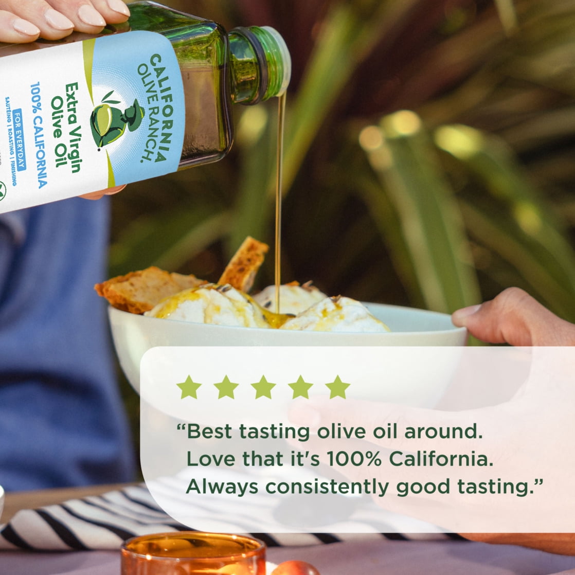 (2 pack) California Olive Ranch 100% California Extra Virgin for Everyday Olive Oil 12 fl oz