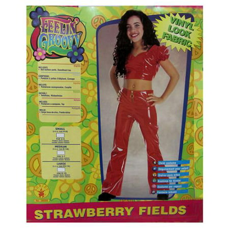 Rubies Girls 'Strawberry Fields' Halloween Costume, Red, S
