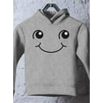 thumbnail image 3 of Smiling Face Hoodie Toddler -Image by Shutterstock,  5 Toddler, 3 of 4