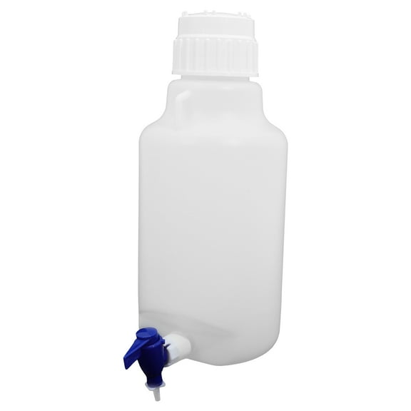 ELAYARD White Break-Resistant Pe Water Container with Spigot, for Storage