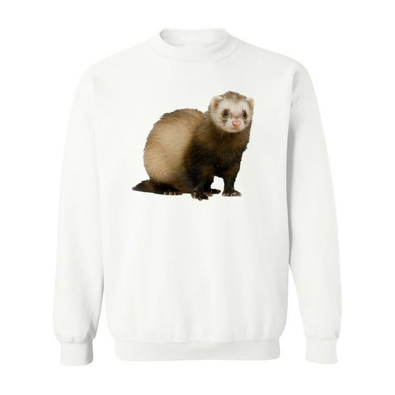 Cute Ferret Sweatshirt Women -SPIdeals Designs, Female Small