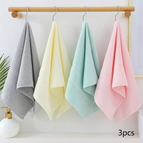 Toalla De Algodón toallas faciales de algodón de 72x34cm, absorbentes, ideales para viajes y el hogar. Color verde Rkxzt