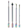 thumbnail image 2 of Stainless Steel Cuticle Pusher,4pcs Stainless Steel Nail Steel Pusher Nail Pusher Breakthrough Technology, 2 of 7