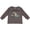 Charcoal, variant on Inktastic I Love Soccer-Dinosaur in Orange Boys or Girls Long Sleeve Toddler T-Shirt