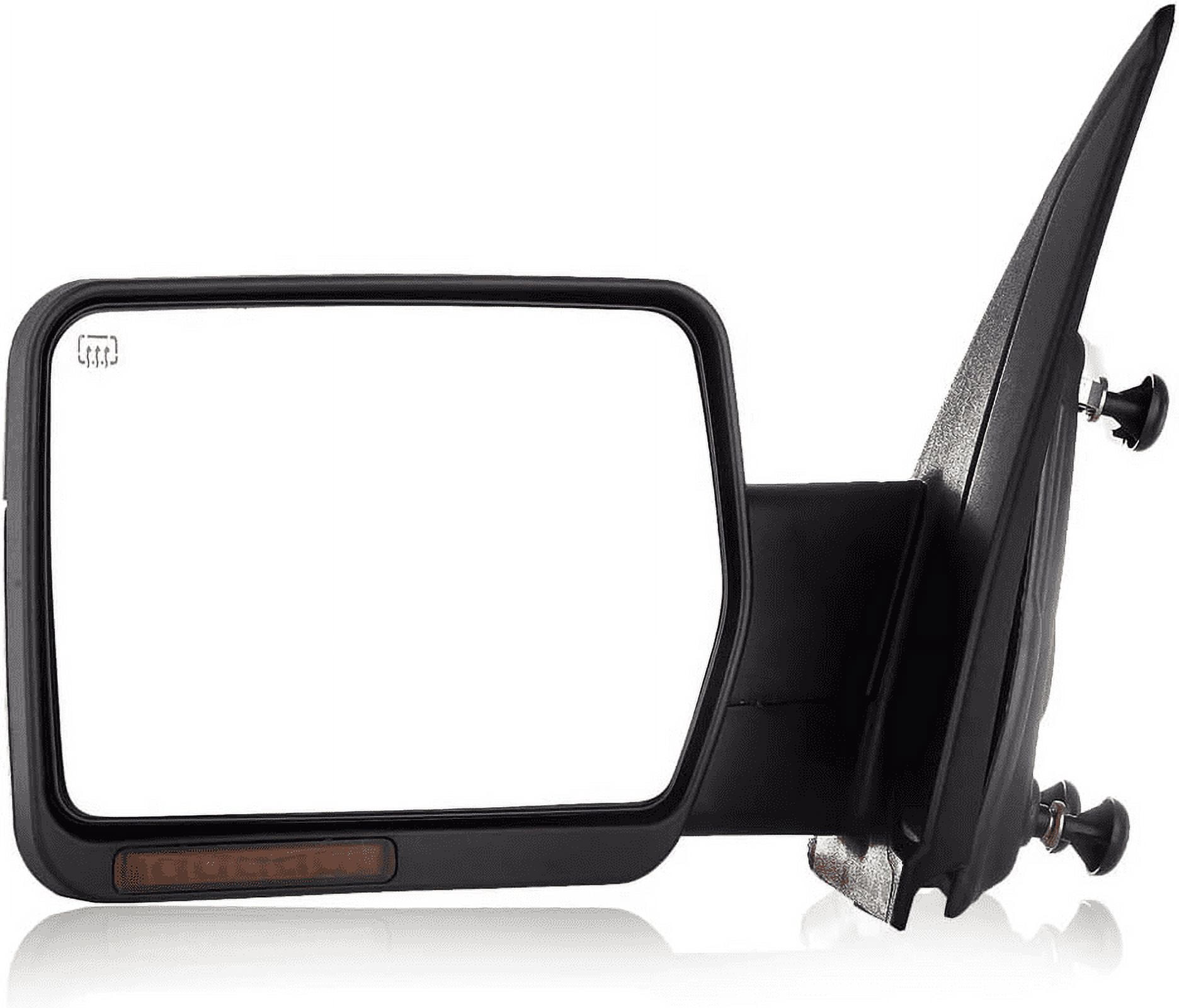 Ford F150 Drivers Side Mirror Fit For 04-10 Ford F150 Mark LT Pickup Truck Left Driver Side Power Mirror Glass 2007 Ford F150 Side Mirror - Foto 12