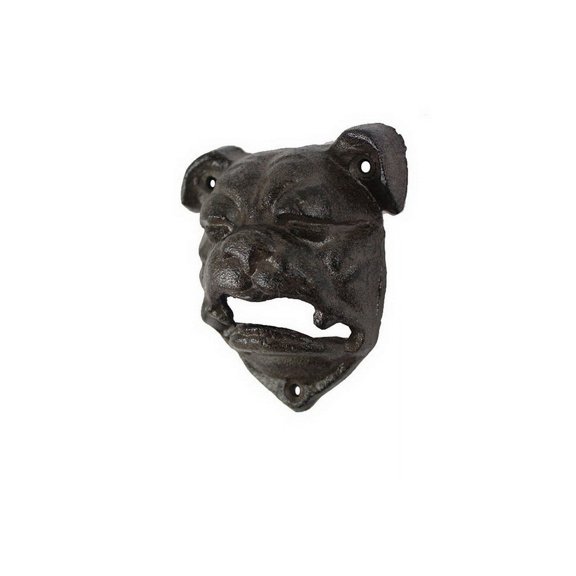 Handcrafted Model Ships K-0738-Cast-Iron Cast Iron Bulldog Bottle Opener 4&Quot;