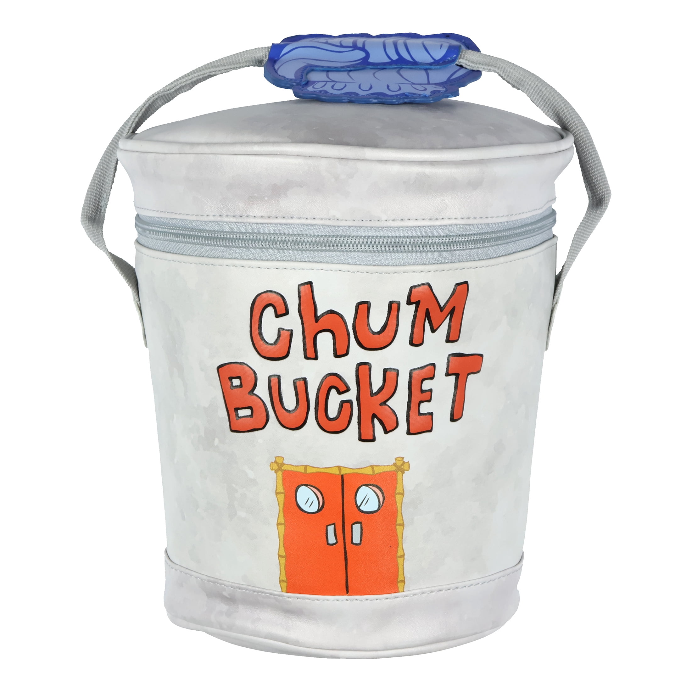 Nickelodeon SpongeBob SquarePants Lunch Box Chum Bucket Insulated Lunch Bag Tote 10"