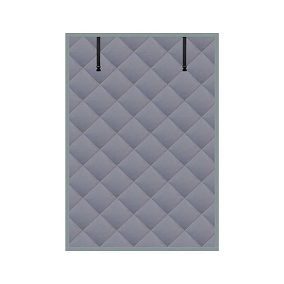 Isolation de Fenêtre d'Hiver, Staron 2026 Couvre-Fenêtre Isolant Thermique, Rideau d'Hiver en Tissu Haute Densité à Trois Couches avec Sangles à Boucle Noires Installation Facile