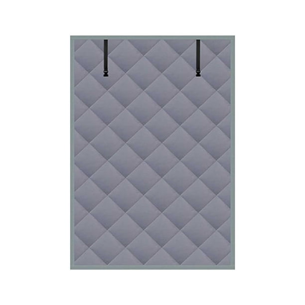 Cortinas De Aislamiento Térmico Paquete De 1 Manta Aislante Térmica De Invierno Para Ventanas Con Hebillas Negras Y Aislamiento De Tres Capas Para Cortinas Térmicas Resistentes Al Frío Rkxzt