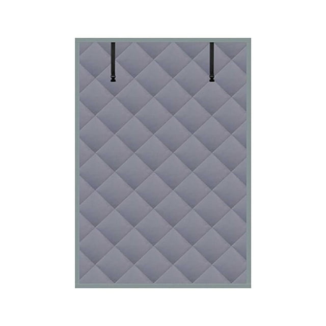 BAOPAI Winter Thermal Window Insulation Cover with Easy Roll-Up Buckle Straps for Cold Proof and Heat Preservation in Living Room Kitchen Attic