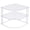 White, variant on Smart Design 3-Tier Kitchen Corner Shelf Rack - 9 x 8 inch - White