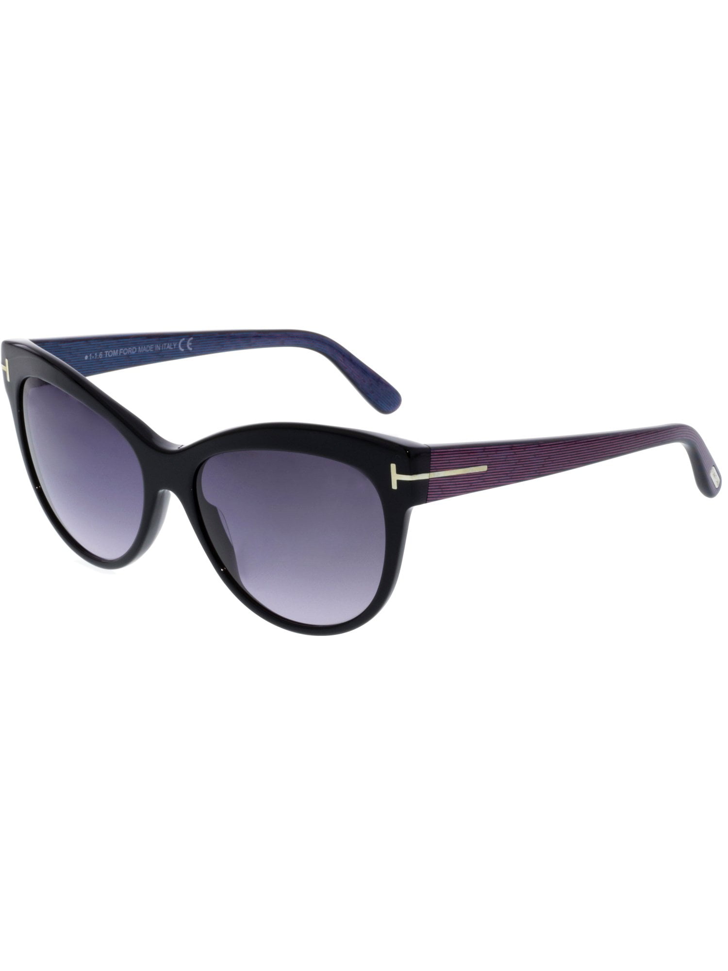 Tom Ford Tom Ford Women's Lily FT043005B56 Black Cat Eye Sunglasses
