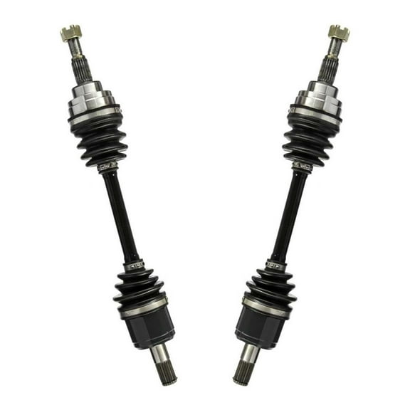 AutoShack Front ATV Axle Shaft Assembly | Replacement for 2010-2014 Honda TRX420FA Rancher AT 2009-2014 Honda TRX420FPA Rancher AT 4x4 w/ Power Steering | 2-PC