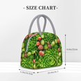 thumbnail image 2 of Balery Cactus And Succulents Bolsa de Almuerzo para Mujeres, Caja de Almuerzo, Bolsa de Almuerzo Pequeña Impermeable, Tote de Almuerzo Reutilizable con Gran Capacidad, 2 of 6