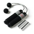 thumbnail image 1 of Saltar cuerda inalámbrica Saltar cuerda con rodamiento de PVC Saltar cuerda para soportar peso para quemar grasa para adultos Suministros de ejercicios para el hogar Saltar cuerda deportiva, 1 of 6