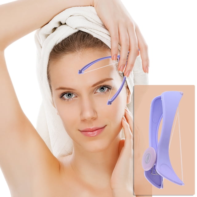 DPTALR Epilator Facial Epilator Manual Hair Removal Hair Plucking Easy Hair Removal With Thread Technology Eyebrows Chin Female Beard Men And Women Body