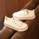 thumbnail image 3 of Zapatos Canva para niños, primavera otoño 2023, zapatos bajos para tablero, niños y niñas, tela informal blanca, suela de goma, temporada de verano, 3 of 5