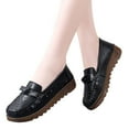 thumbnail image 3 of Sngxgn Women's Flats Shoes Dress Shoes Ballet Flats Comfortable Flats(Black,37), 3 of 7