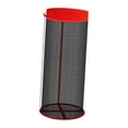 thumbnail image 2 of Bolsa de red de pesca de bolsillo, portátil, resistente, diseño de malla densa, jaula plegable para peces, equipo de pesca al aire libre para piezas Estilo A, 2 of 8