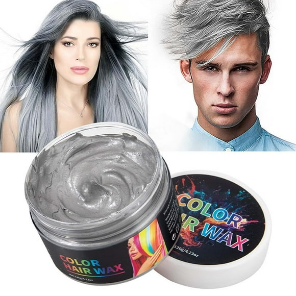 Fiudx Cera Colorante para El Cabello, Pomadas de Cera de Color, Cera Colorante Natural para Cosplay
