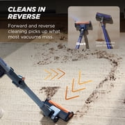 Shark PowerDetect Speed Cordless Stick Vacuum, Clean & Empty System, Pet Friendly, 60 Min Runtime, Carpet & Hardfloors, 45 Day Capacity Base, IA3241 Ice Blue
