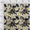 thumbnail image 2 of oneOone Polyester Spandex Black Fabric Florals Dress Material Fabric Print Fabric By The Yard 56 Inch Wide, 2 of 6