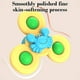 thumbnail image 4 of Suction Cup Spinning Toy Set Rotating Educational Toy Smooths Spinners Bath And Table Funs Safe ABS Material, 4 of 6