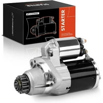A-Premium Starter Motor Compatible with Nissan Altima 2007 2008 2009 2010 2011 2012 2013, L4 2.5L, 12V 1.7KW 13 Teeth CCW, Replace# 23300-JA00A, 23300-JA00C