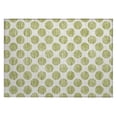 thumbnail image 2 of Addison Rugs Chantille Indoor/Outdoor Transitional Circles Aloe Washable Rectangle Rug, 1'8" x 2'6", 2 of 6