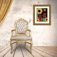 thumbnail image 3 of Lorintheory 15x18 Gold Ornate Wood Framed with Double Matting Museum Art Print Titled - Sunflower Women, 3 of 4