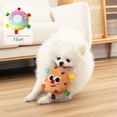 thumbnail image 6 of Interactive Ball Dog Toy for Aggressive Chewers Training Decompress Bite Resistant Plush Handle Dog Toys with Bells Pet Supplies #466101, 6 of 8