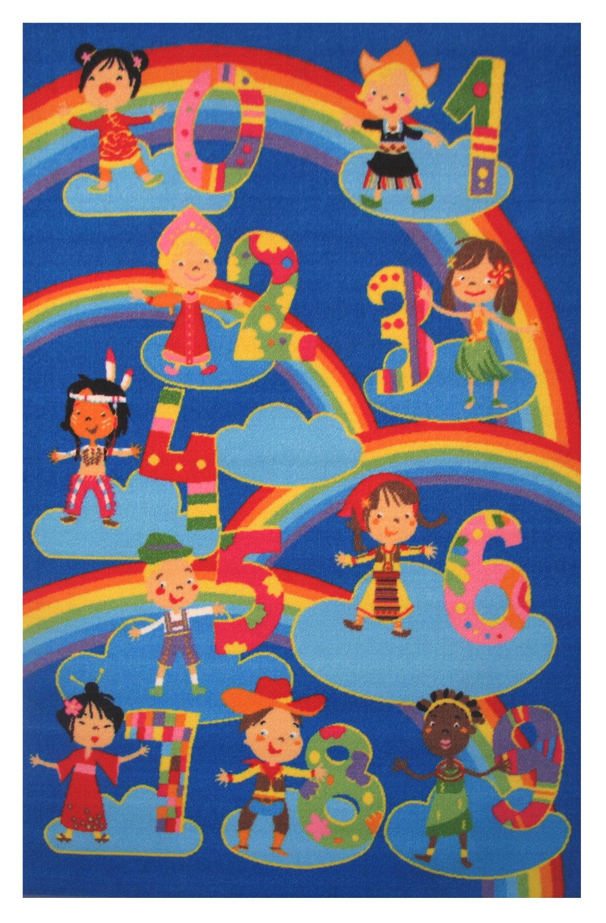 Fun Rugs Fun Time Collection Kids & Numbers Area RugSize19" x 29